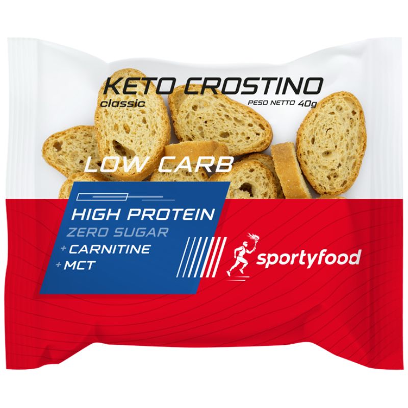 Sportyfood Keto Crostino Classico 40 Grammi