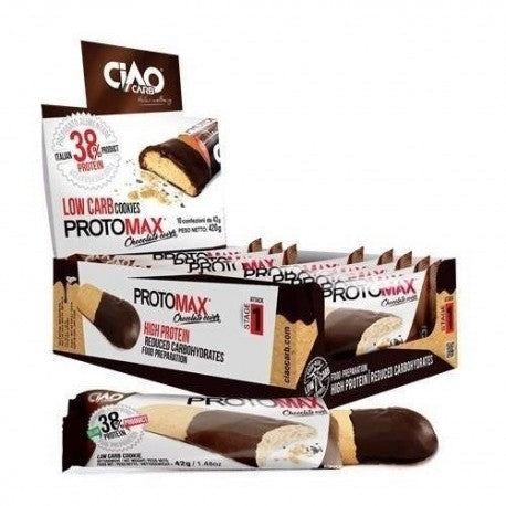 CIAOCARB STAGE1 PROTOMAX GLASSATI COCOCHOC 10 BARRETTE DA 42 GRAMMI