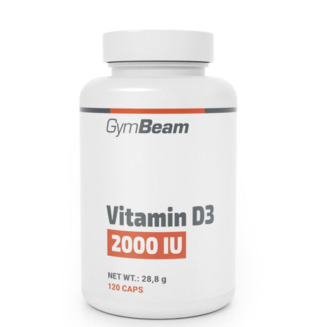 GymBeam Vitamin D3 2000 IU 120 Capsule