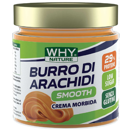 WHY NATURE BURRO DI ARACHIDI SMOOTH 350 GRAMMI