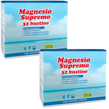 2 X NATURAL POINT MAGNESIO SUPREMO 32 BUSTINE