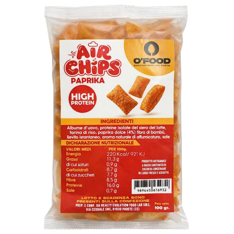 O'food Air Chips 100 Grammi