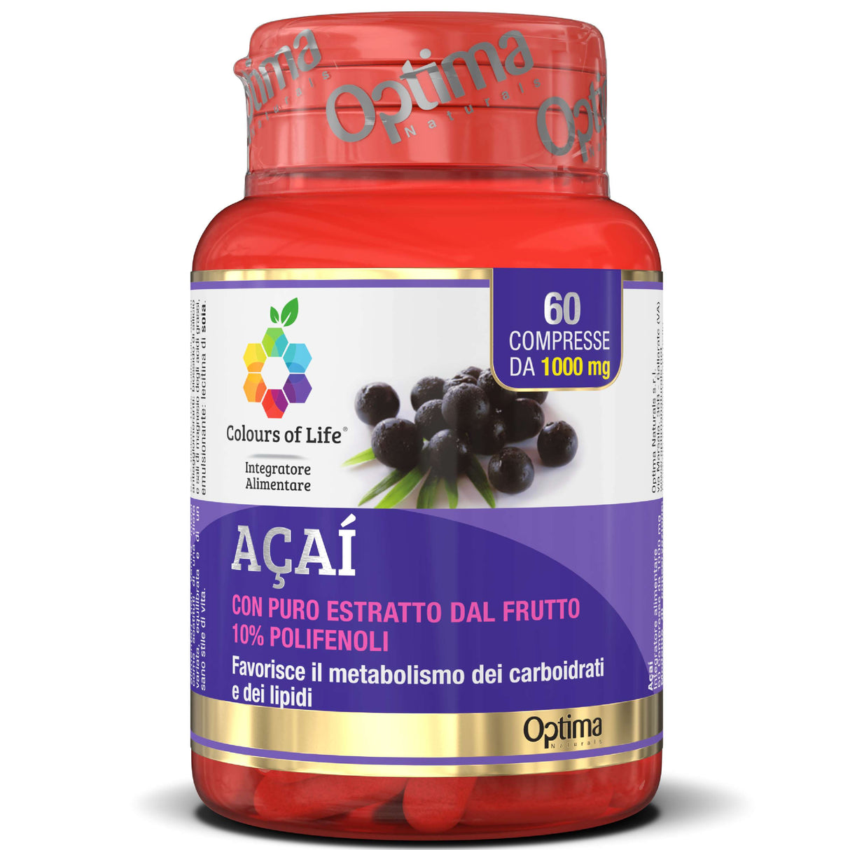 OPTIMA ACAI 60 COMPRESSE