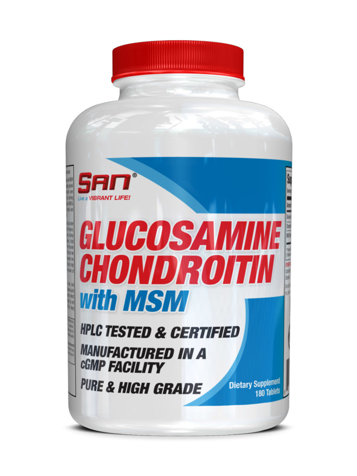 San Nutrition Glucosamine Chondroitin Msm 180 Tavolette