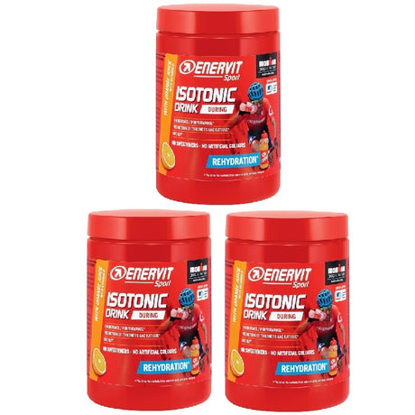 3 X ENERVIT ISOTONIC DRINK 420 GRAMMI ARANCIA