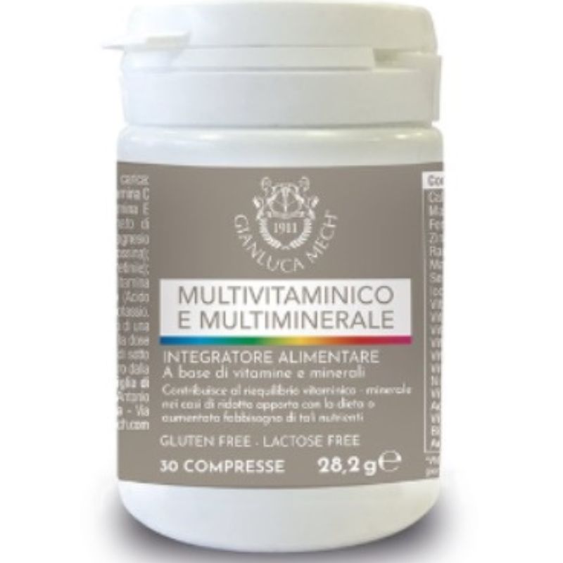 Gianluca Mech Multivitaminico E Multiminerale 30 Compresse