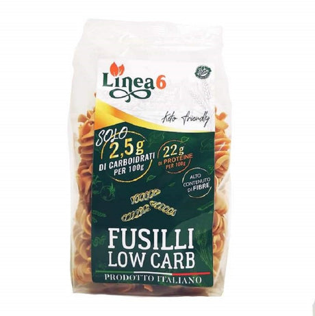 LINEA 6 FUSILLI LOW CARB 250 GRAMMI