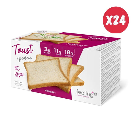 FEELING OK TOAST START 24 CONFEZIONI DA 40 GRAMMI