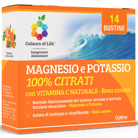 OPTIMA MAGNESIO E POTASSIO 14 BUSTINE GUSTO ARANCIA