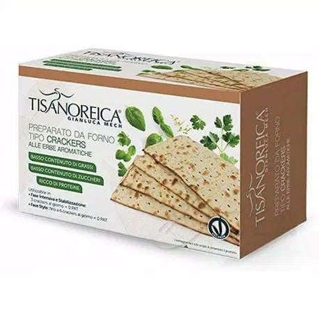 TISANOREICA CRACKERS ALLE ERBE AROMATICHE 100 GRAMMI