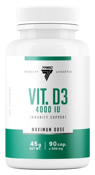 Trec Nutrition Vit D3 4000 IU 90 Capsule