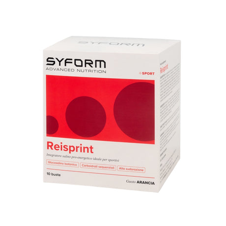 Syform Reisprint 10 Bustine Da 30 Grammi Gusto Arancia