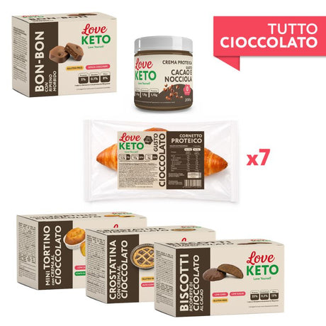Love Keto Kit Tutto Cioccolato