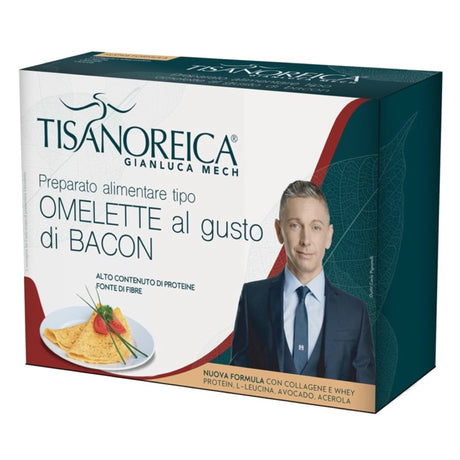 Tisanoreica omelette al gusto di bacon 4 pat da 28 grammi