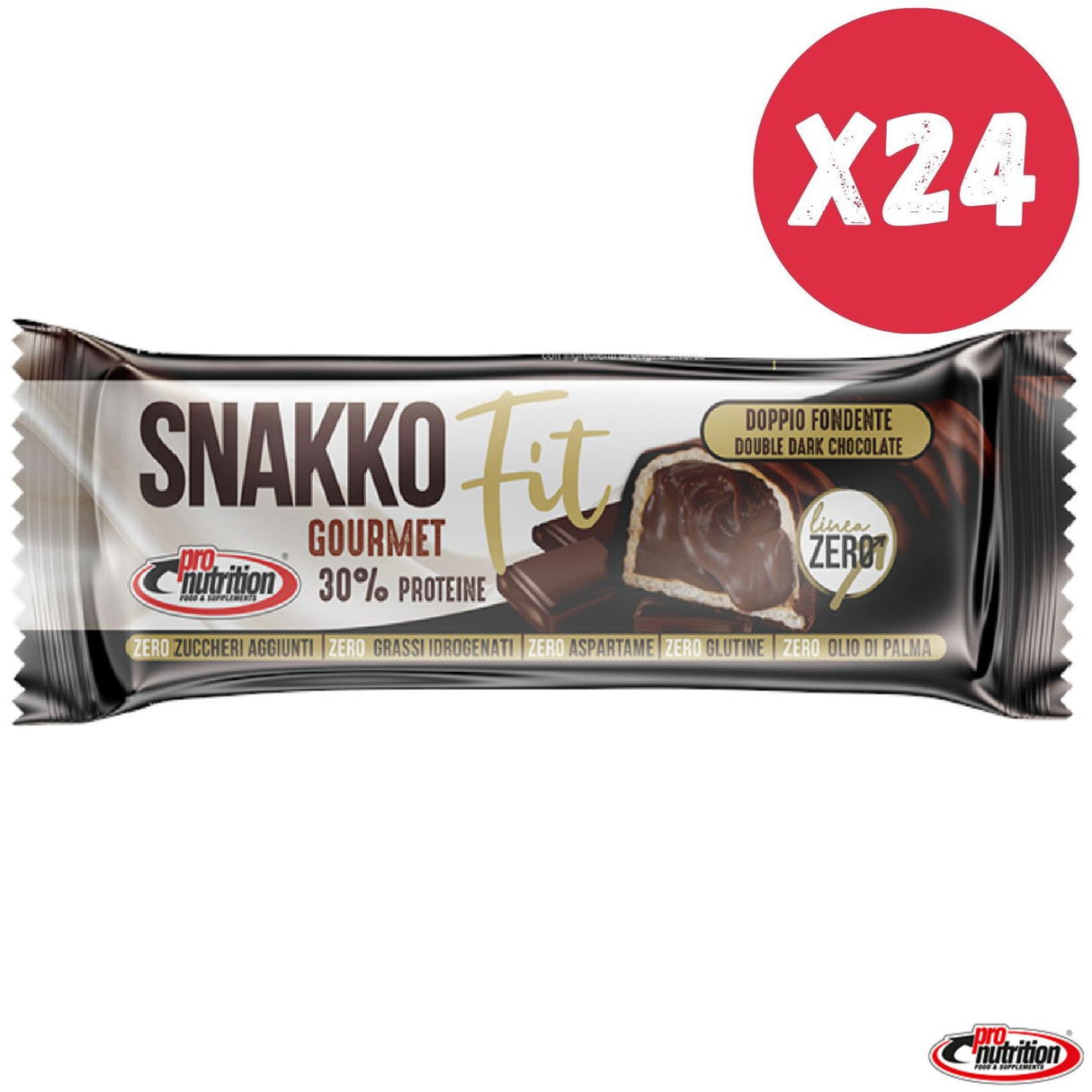 PRONUTRITION SNAKKO FIT 24 BARRETTE DA 30 GRAMMI