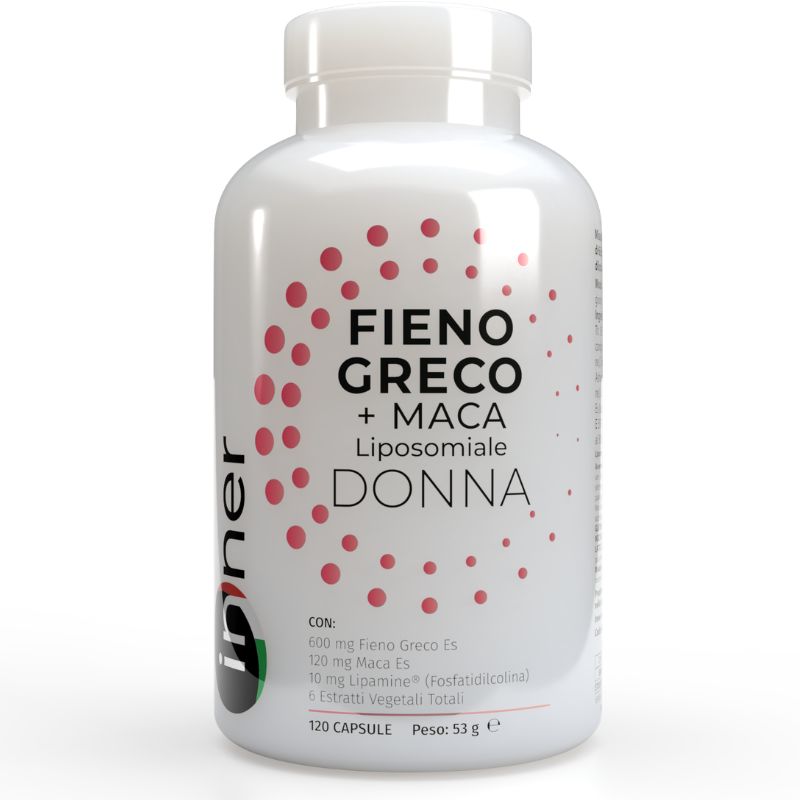Inner Fieno Greco + Maca Liposomiale Donna 60 Capsule