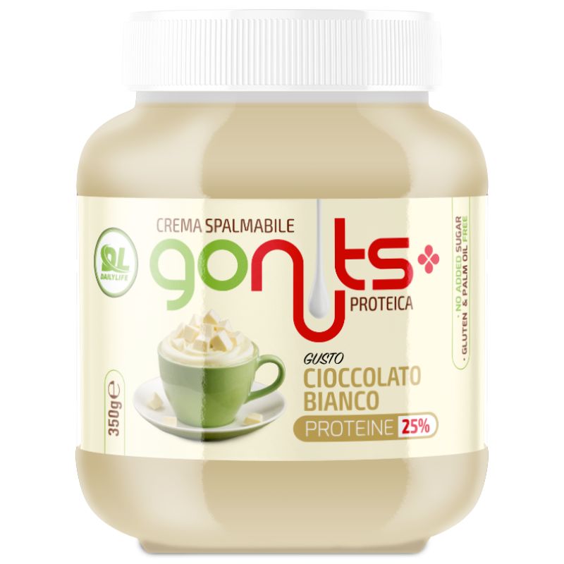 Daily Life Gonuts Crema Gusto Cioccolato Bianco 350 Grammi