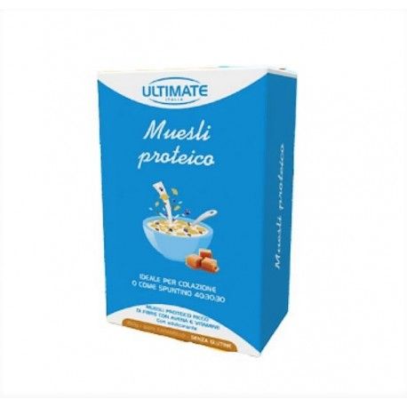 Ultimate Italia Muesli Proteico 250 Grammi Gusto Caramello