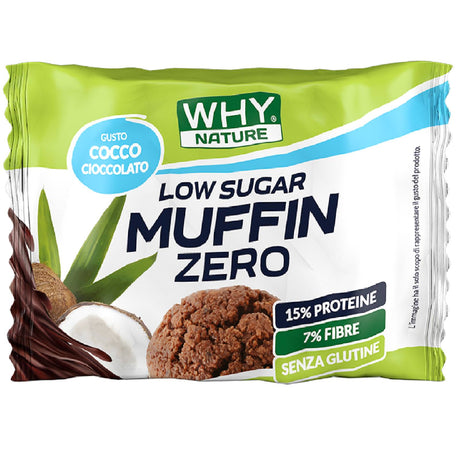 WHY NATURE MUFFIN ZERO GUSTO COCCO CIOCCOLATO DA 27 GRAMMI