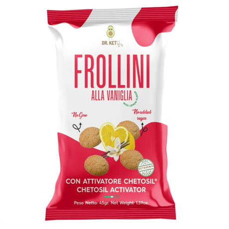 Dr. Keto Frollini Alla Vaniglia 45 Grammi