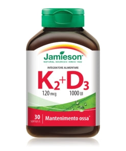 JAMIESON K2 + D3 DA 30 SOFTGELS