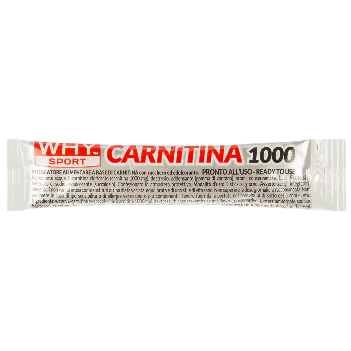 WHY SPORT Carnitina 1000 Stick da 10 Ml