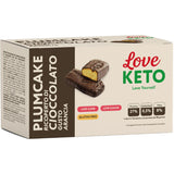 Love Keto Plumcake Ricoperto Di Cioccolato Gusto Arancia 3 Confezioni Da 50 Grammi