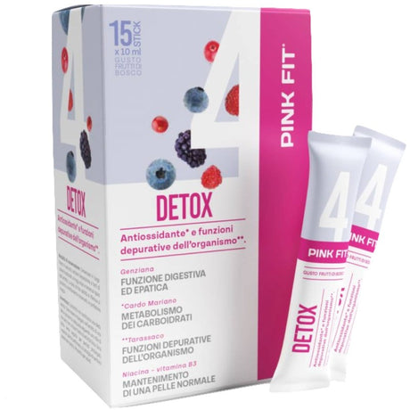 Proaction Pink Fit Detox 15 Stick da 10 Ml