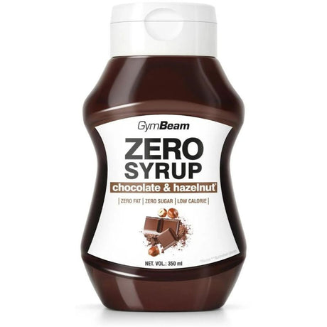 GymBeam Zero Syrup Cioccolato E Nocciola 350 Ml