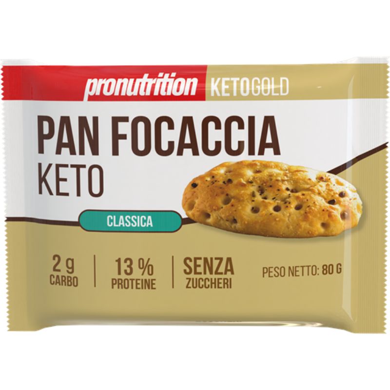 Pronutrition Pan Focaccia Keto 80 Grammi