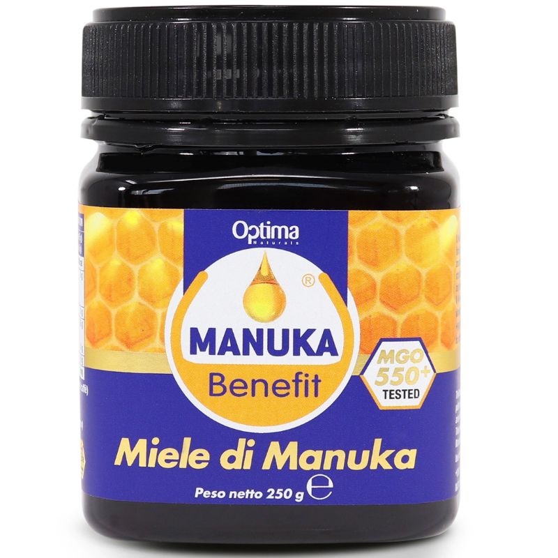 Optima Miele di Manuka Mgo 550+ Da 250 Grammi