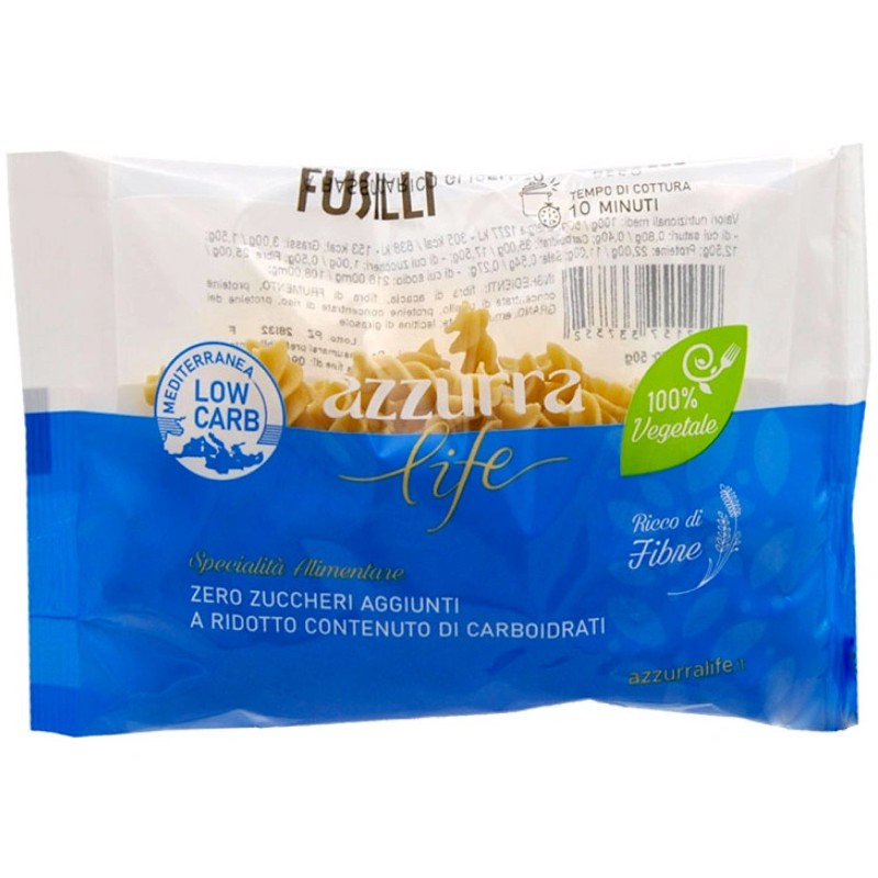 Azzurra Life Fusilli 50 Grammi