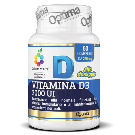 Optima Colours Of Life Vitamina D3 2000 Ui 60 Capsule