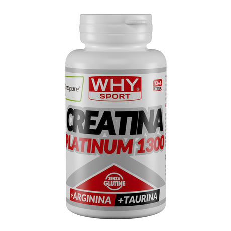 WHY SPORT CREATINA PLATINIUM 1300 DA 120 COMPRESSE