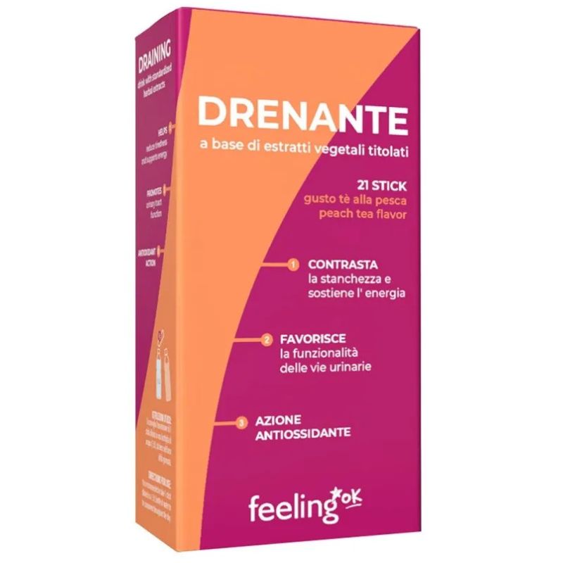 Feeling Ok Drenante 21 Stick Da 7 Grammi