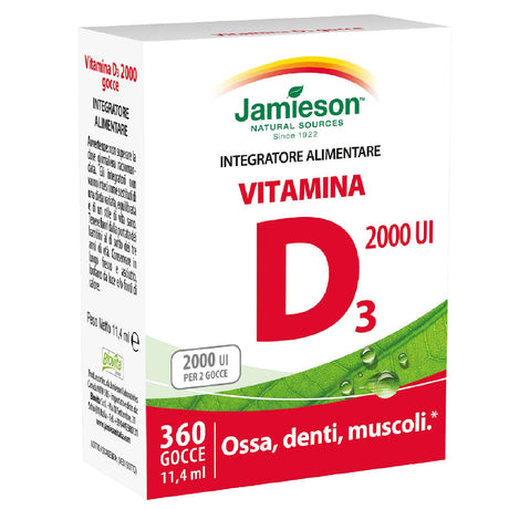 JAMIESON VITAMINA D3 - 360 GOCCE