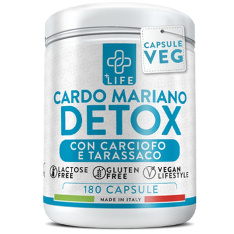 +Life Cardo Mariano Detox Con Carciofo E Tarassaco 180 Capsule