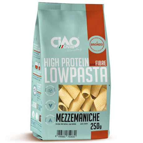 Ciaocarb Low Pasta Mezze Maniche 250 Grammi