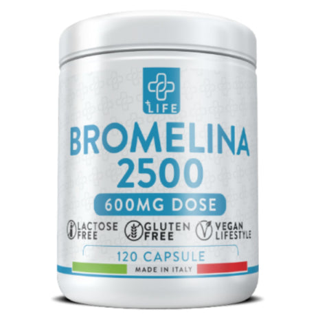 Life+ Bromelina 2500 Da 120 Capsule