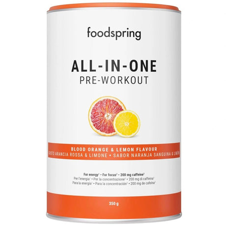 Foodspring All-In-One Pre Workout 350 Grammi