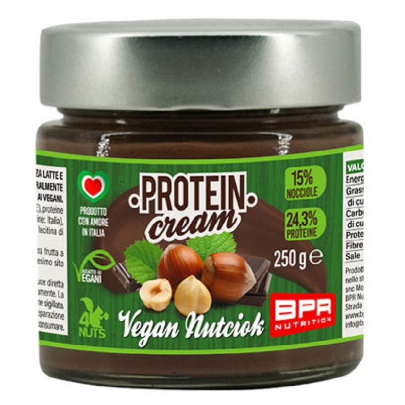 BPR PROTEIN CREAM VEGAN NUTCIOK 250 GRAMMI