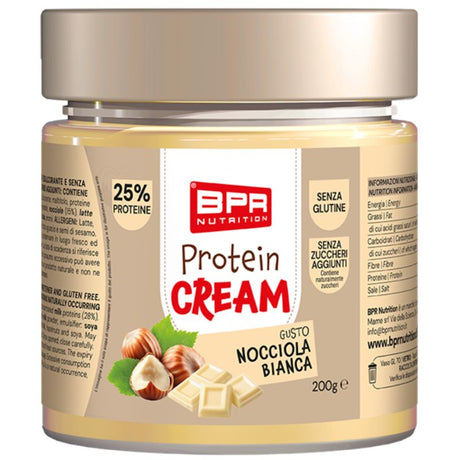 Bpr Protein Cream Nocciola Bianca 200 Grammi