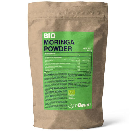GymBeam Bio Moringa Powder 200 Grammi