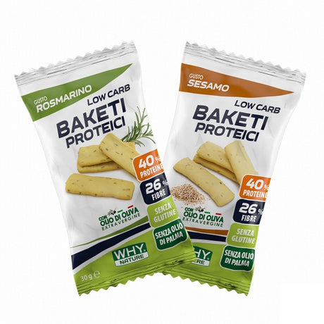 WHY NATURE LOW CARB BAKETI PROTEICI 30 GRAMMI