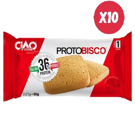 CIAOCARB STAGE1 PROTOBISCO 10 CONFEZIONI DA 50 GRAMMI