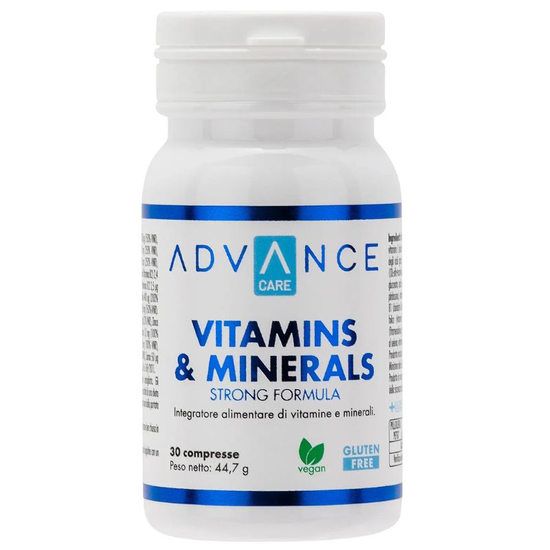 Advance Care Vitamins & Minerals 30 Compresse