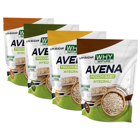 WHY NATURE FIOCCHI D'AVENA BABY INTEGRALI 1KG