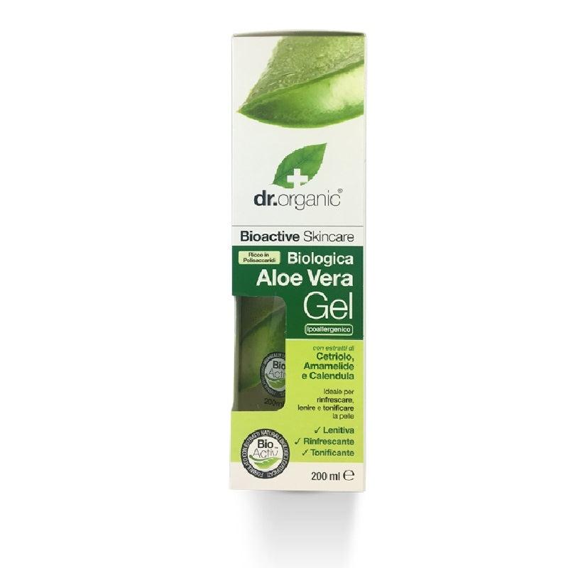 DR ORGANIC BIO ALOE VERA GEL CETRIOLO AMAM CALENDULA 200 ML