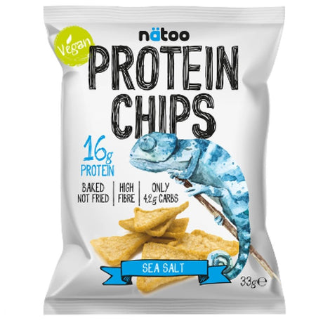 NATOO PROTEIN CHIPS- 1 CONFEZIONE  DA 33 GRAMMI