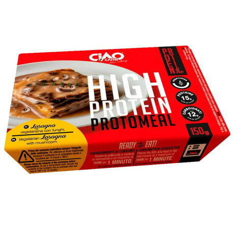Ciaocarb HIgh Protein Protomeal Lasagna Con Funghi 150 Grammi